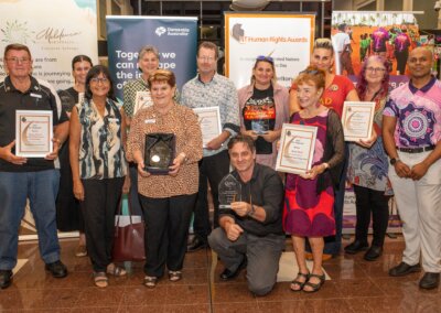 Winners of the various categories of the NT Human Rights Awards for 2023