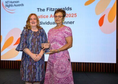 Senior Sergant Erica Gibson_Justice Award for an Individual